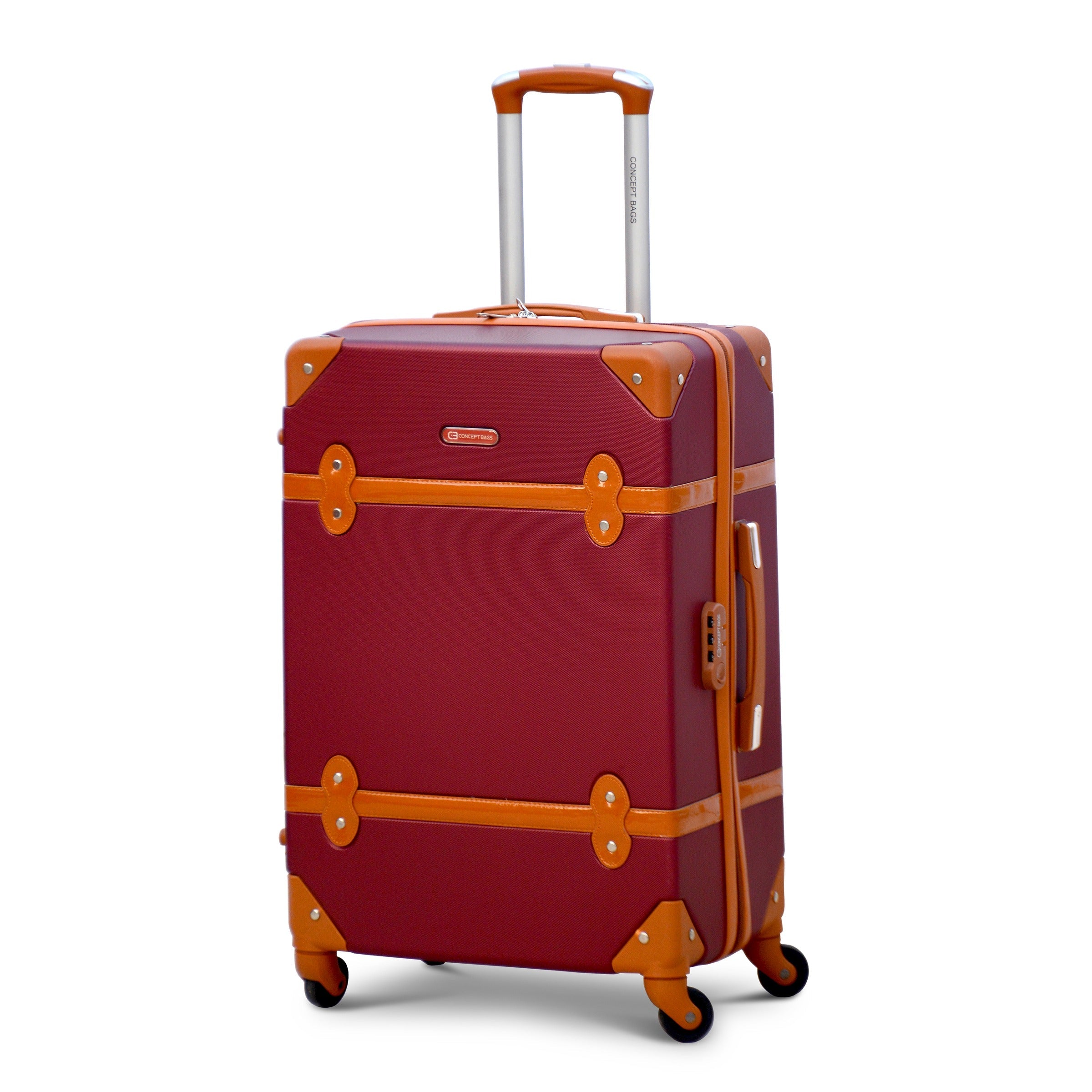 Buy Lightweight Corner Guard ABS Burgundy Colour 10 kg Carry on Luggage ...