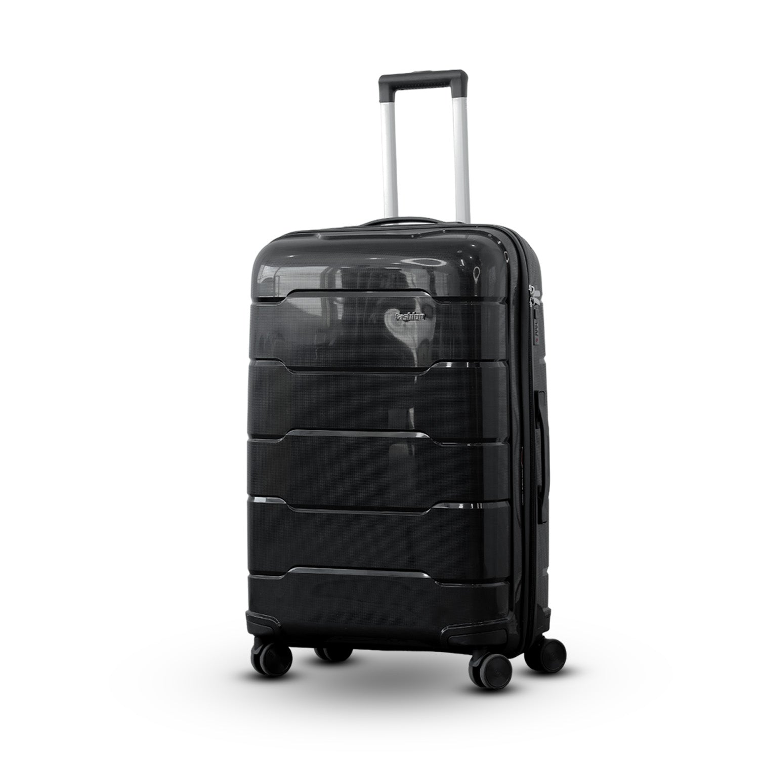 28" Ceramic smooth PP Lightweight Luggage Bag with Double Spinner Wheel