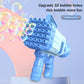 32-Hole Electric LED Bubble Gun | Automatic Soap Blower | Magic Bubble Maker for Kids and Outdoor Events | Rechargeable Summer Toy