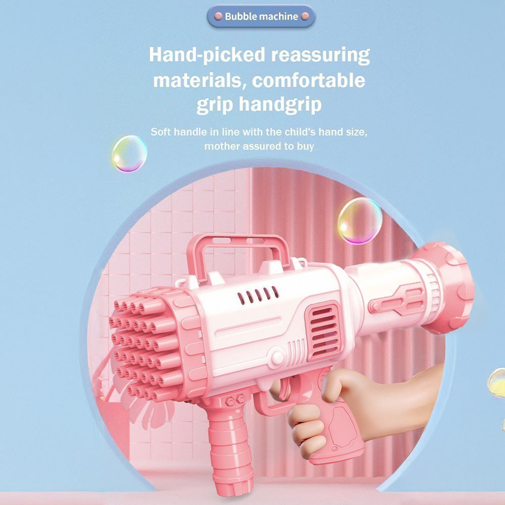 36-Hole Electric Bubble Gun | Automatic Soap Blower | Magic Bubble Maker for Kids and Outdoor Events | Summer Toy