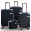 Luxury ABS Lightweight Luggage Bag With Double Spinner Wheels | 4 Pcs Set 7” 20” 24” 28 Inch