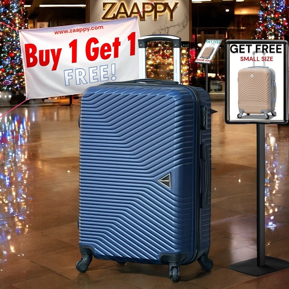 Buy 1 Get 1 Free | Medium Size 24 Inch Lightweight ABS Luggage Bag | Cabin Size Luggage FREE