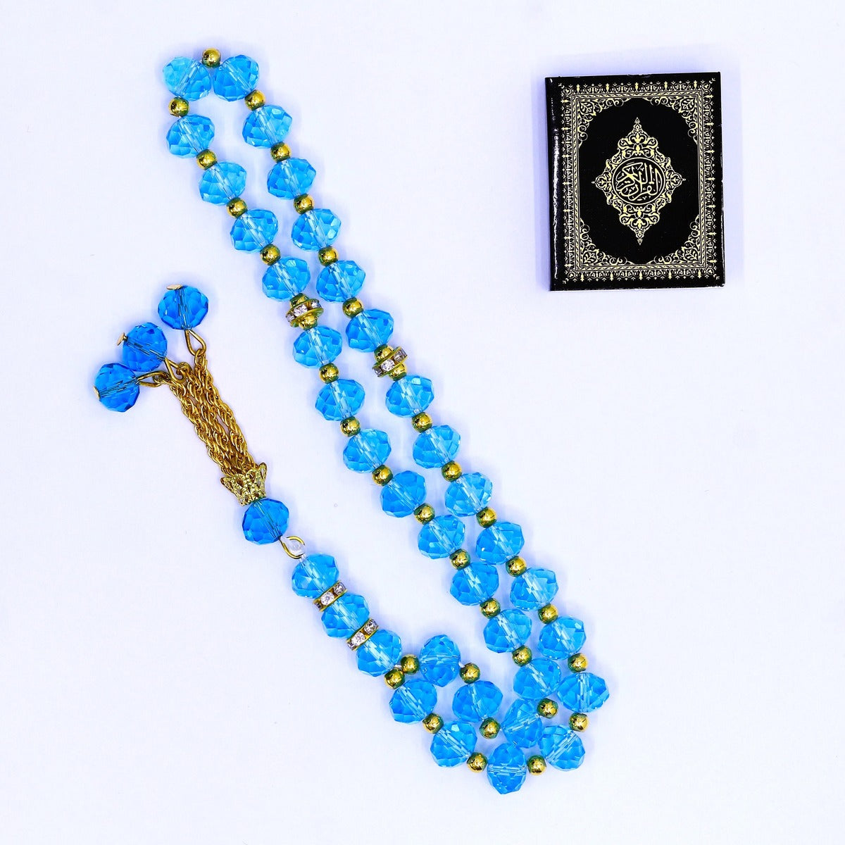 Large Tasbeeh Shiny Crystal Prayer Beads