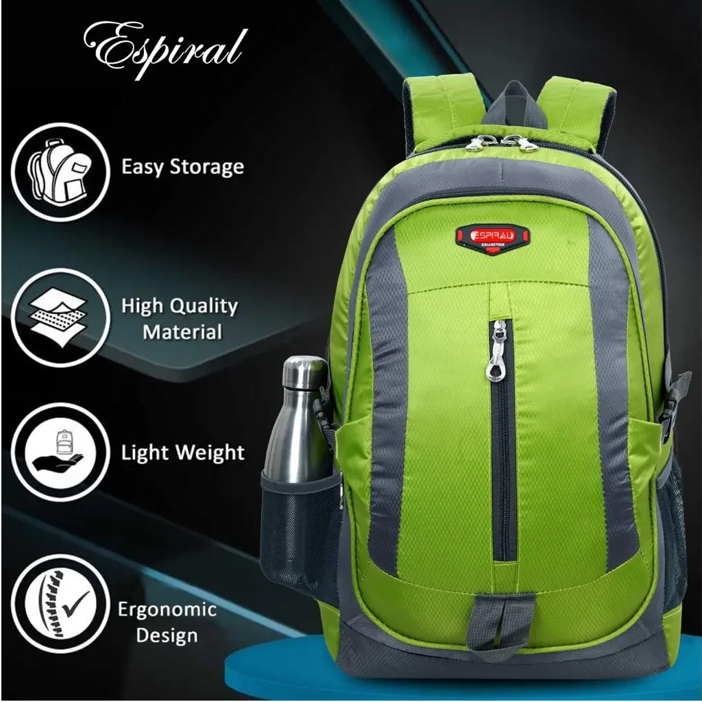 Espiral Large Capacity Waterproof Bag Traveling & Hiking Backpack