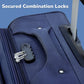 Falcon Premium Expandable Soft Fabric Luggage Set | 4 Smooth Spinner Wheels | Secure Combination Locks