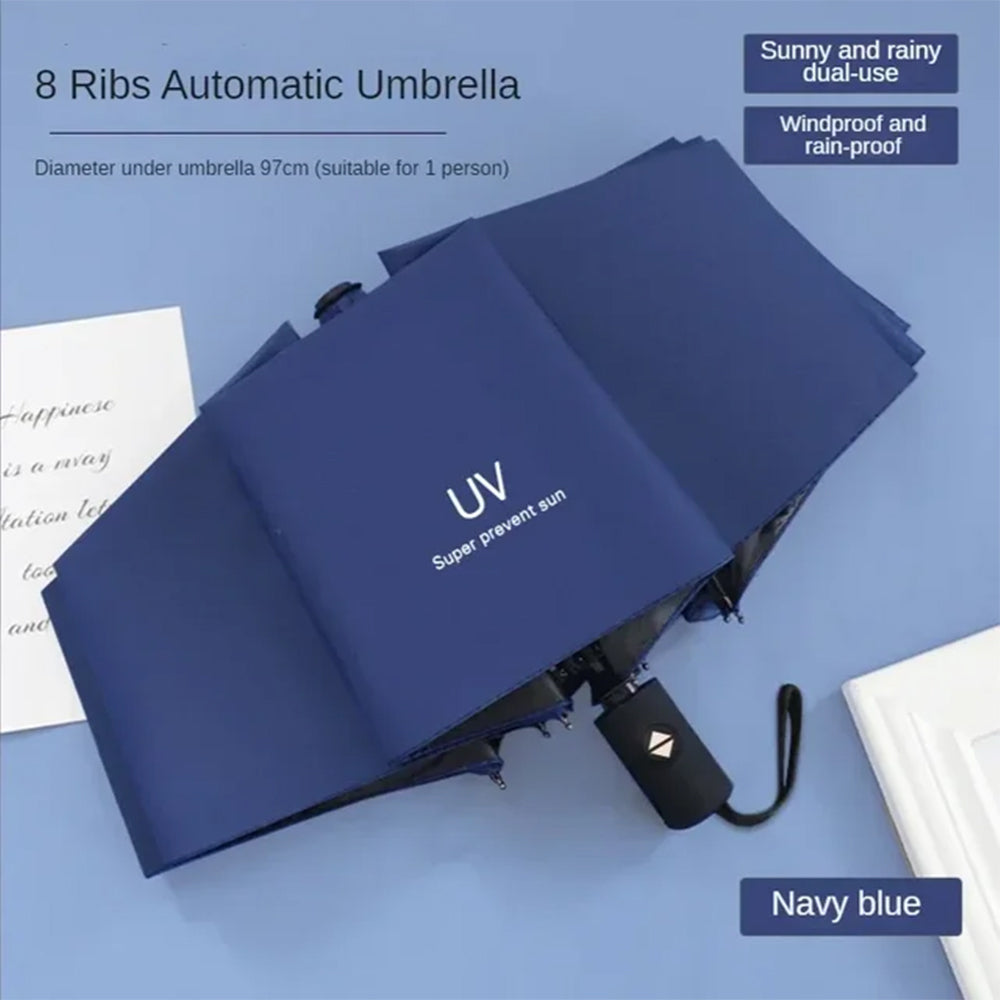 Fashion Portable Mini Folding Automatic Umbrella | Anti UV Rain Sun Umbrella Windproof