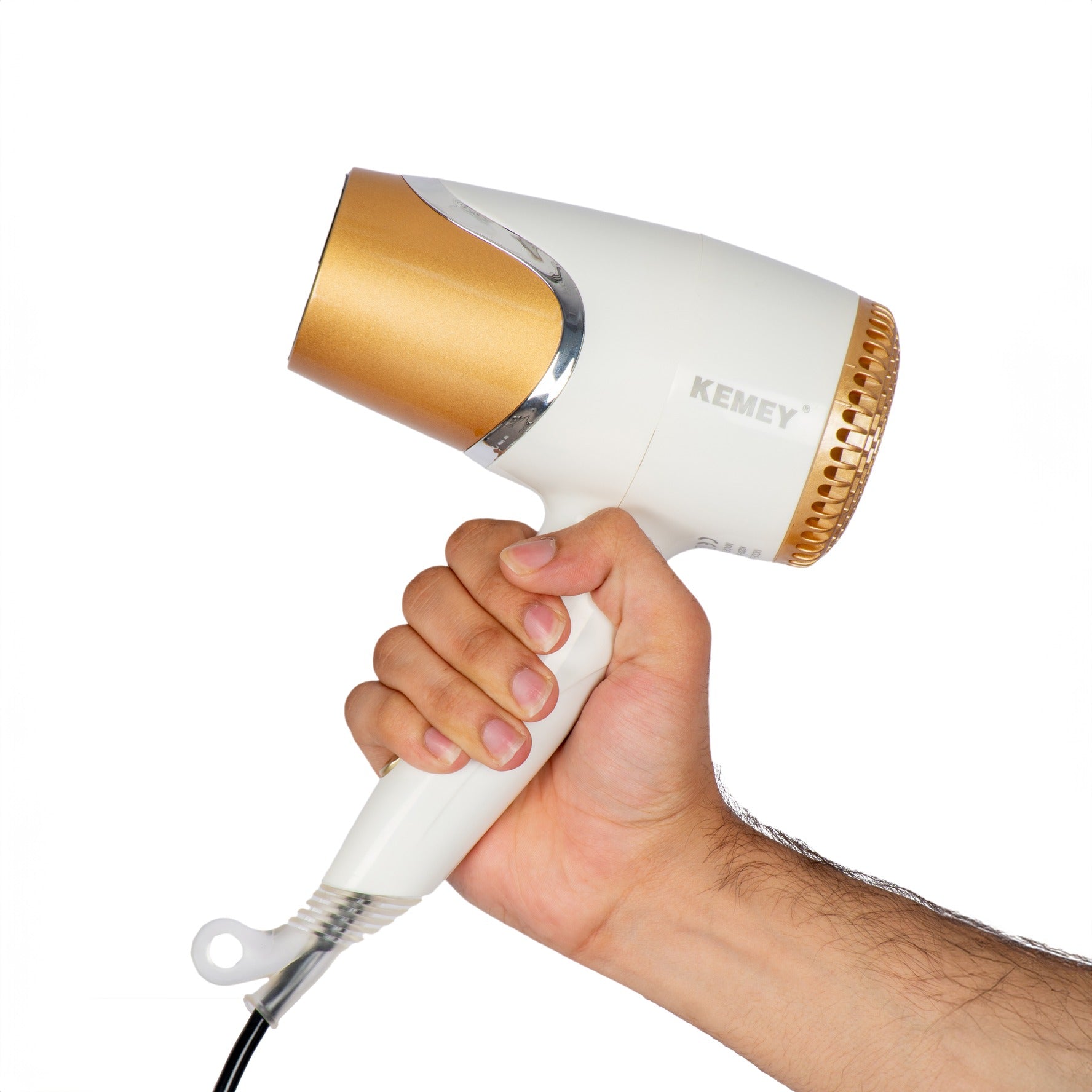 FLASH SALE ⚡ KEMEY KM-6832 Electric Foldable Travel Hair Dryer with 2 Speed Control