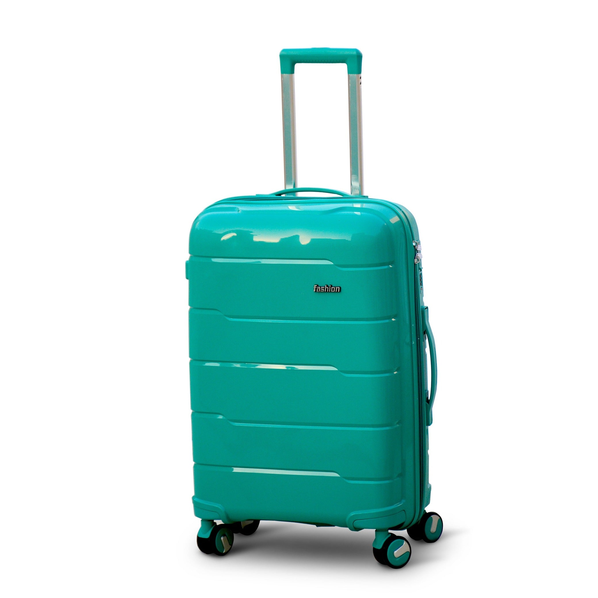 28" Ceramic smooth PP Lightweight Luggage Bag with Double Spinner Wheel