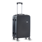 Lightweight ABS Check in medium size luggage black