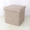 Mini Foldable Storage Sofa | Fabric and Durable Stool for Home Organization