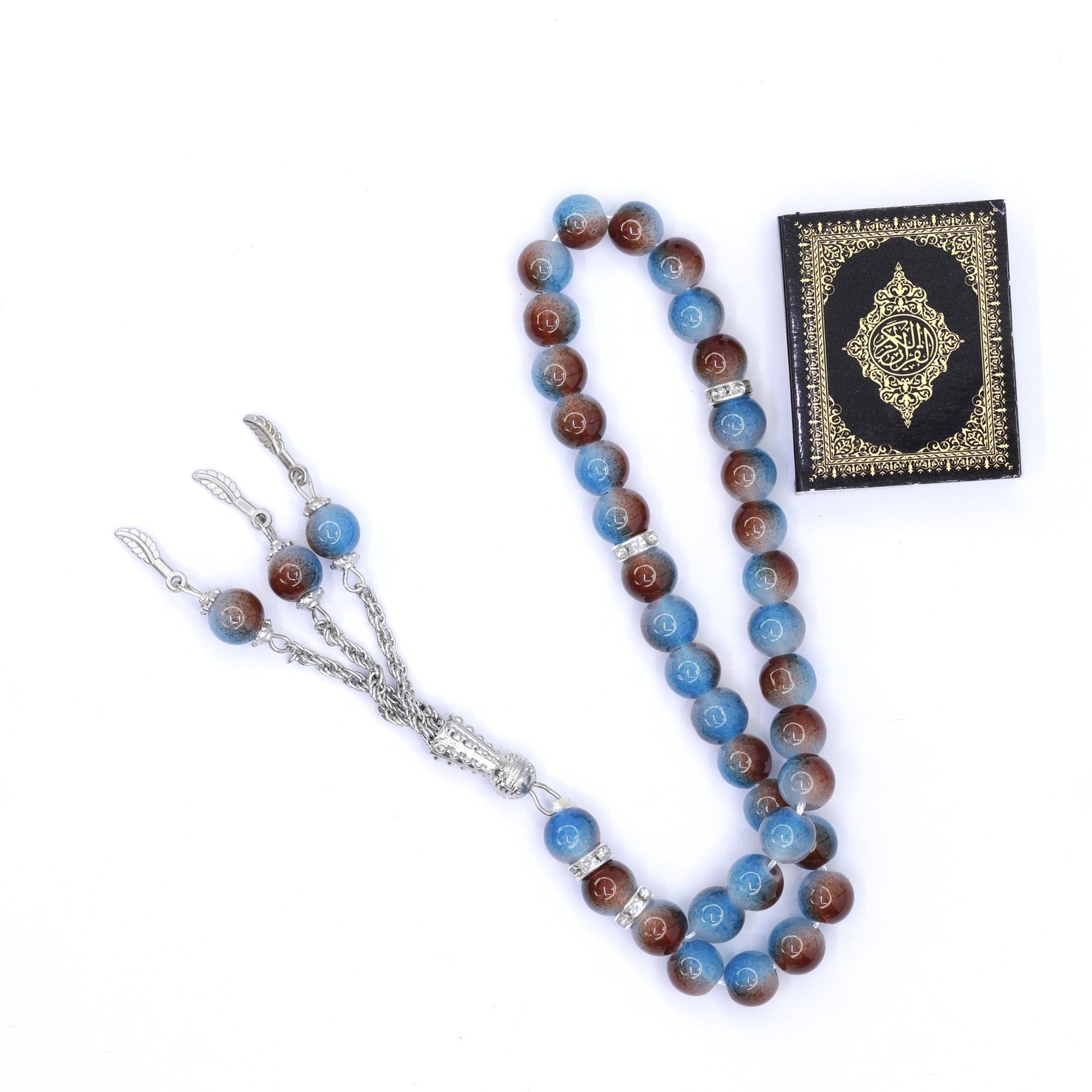 Small Multi Colour Pearl Tasbeeh Rosary Prayer Beads