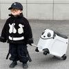 Panda Ride Kids Luggage | Ride-On Suitcase for Toddlers | Lightweight & Durable | 3-6 Years Travel Companion