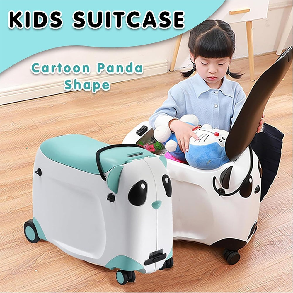 Panda Ride Kids Luggage | Ride-On Suitcase for Toddlers | Lightweight & Durable | 3-6 Years Travel Companion