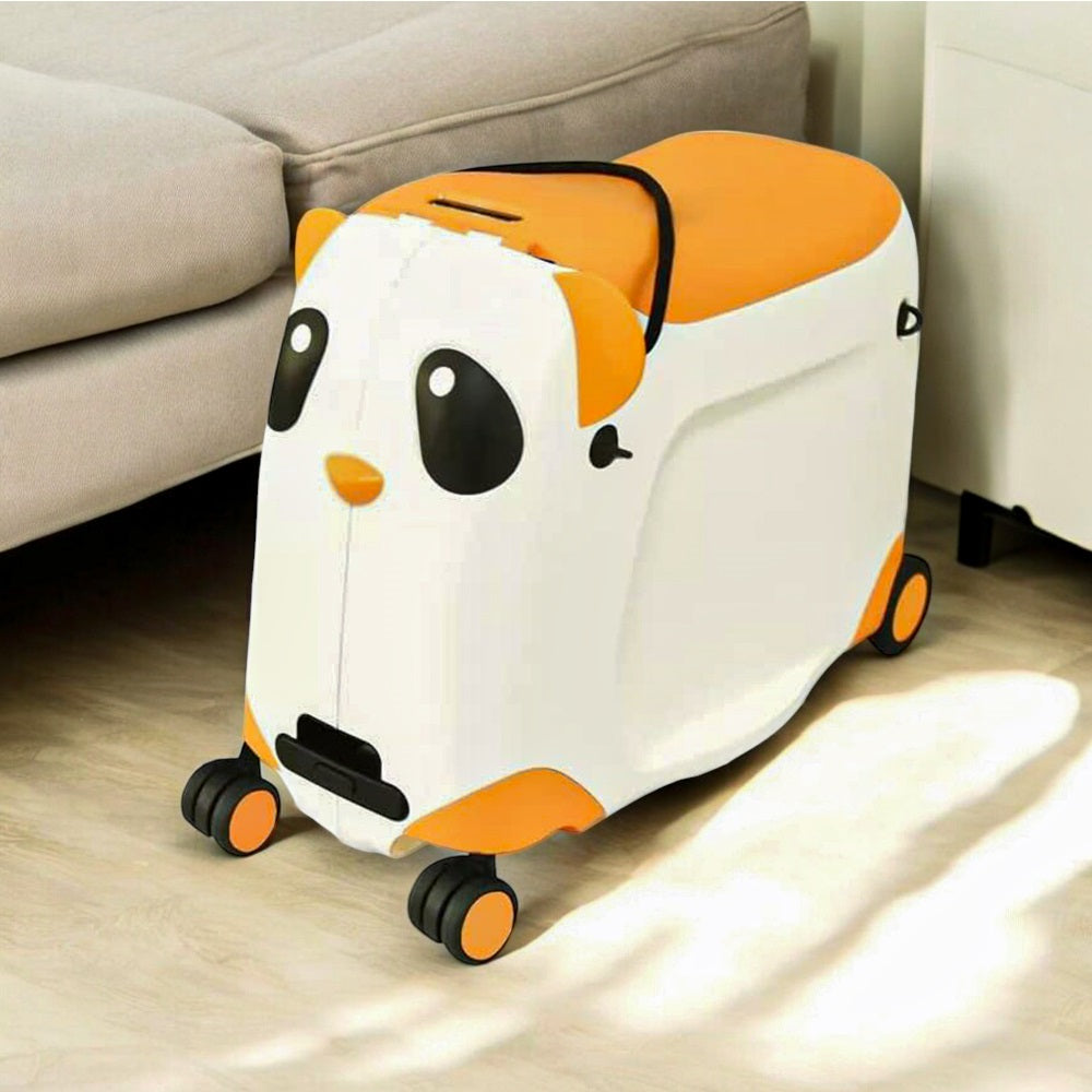 Panda Ride Kids Luggage | Ride-On Suitcase for Toddlers | Lightweight & Durable | 3-6 Years Travel Companion