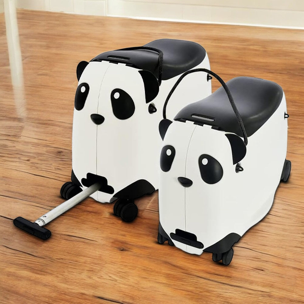 Panda Ride Kids Luggage | Ride-On Suitcase for Toddlers | Lightweight & Durable | 3-6 Years Travel Companion