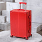 28" Red Colour Aluminium Framed ABS Hard Shell Without Zipper TSA Luggage Zaappy.com