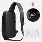 Anti-theft USB Shoulder Bag | Cross Body Chest Bag flash sale