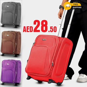 FLASH SALE ⚡ Cabin Size 2 Wheel Lightweight Soft Material Carry On Luggage Bag | 7-10 Kg Capacity