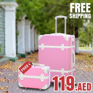 Cabin Size Corner Guard Lightweight ABS Luggage Bag 10 Kg | Beauty Case FREE