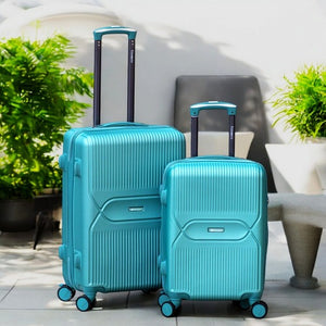 Sinomate Medium Size 24 inch 25 Kg Capacity Lightweight ABS Luggage | Cabin Size Luggage FREE