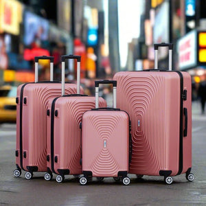 Yinton Fashion ABS Lightweight Hard Case Trolley Luggage | 4 Pcs Set 20