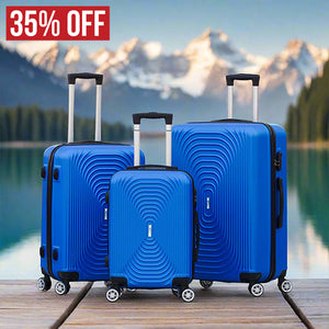 Yinton Fashion ABS Lightweight Hard Case Trolley Luggage | 3 Pcs Set 20
