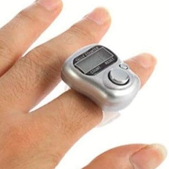 FLASH SALE ⚡ Generic Mini Electronic Digital Hand Tally Counter With Finger Ring