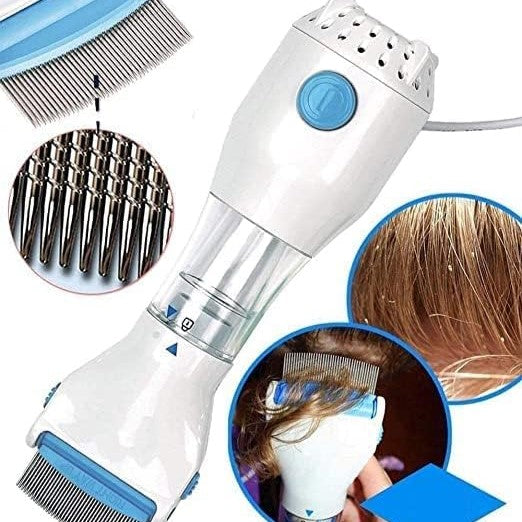 Multi-function Electric Flea Lice Comb With In-built Vacuum
