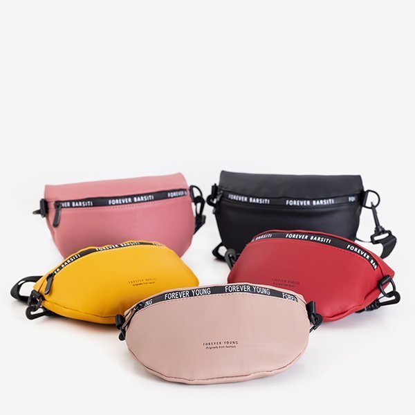 Stylish Forever Young PU Leather Waist Bag | Utility Belt Bag For Travel Purpose