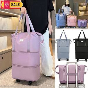 Large Capacity Expandable Luggage Bag | Travel Bags With Universal Wheels