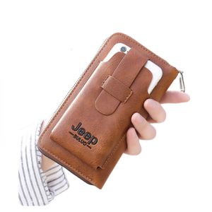 Jeep Buluo Leather Men Clutch Wallet | Trending Smart Wallet