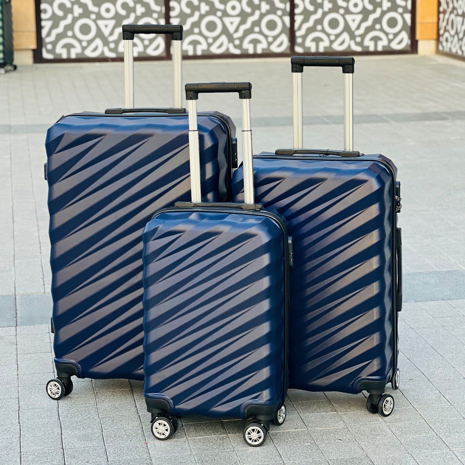 New 2023 Luggage Trolley Bags Offers in Dubai UAE  Lucky Power Suitcase  Sets