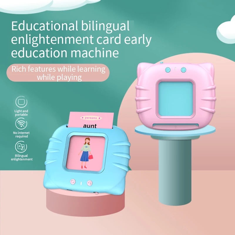 Card Early Education Device English And Arabic