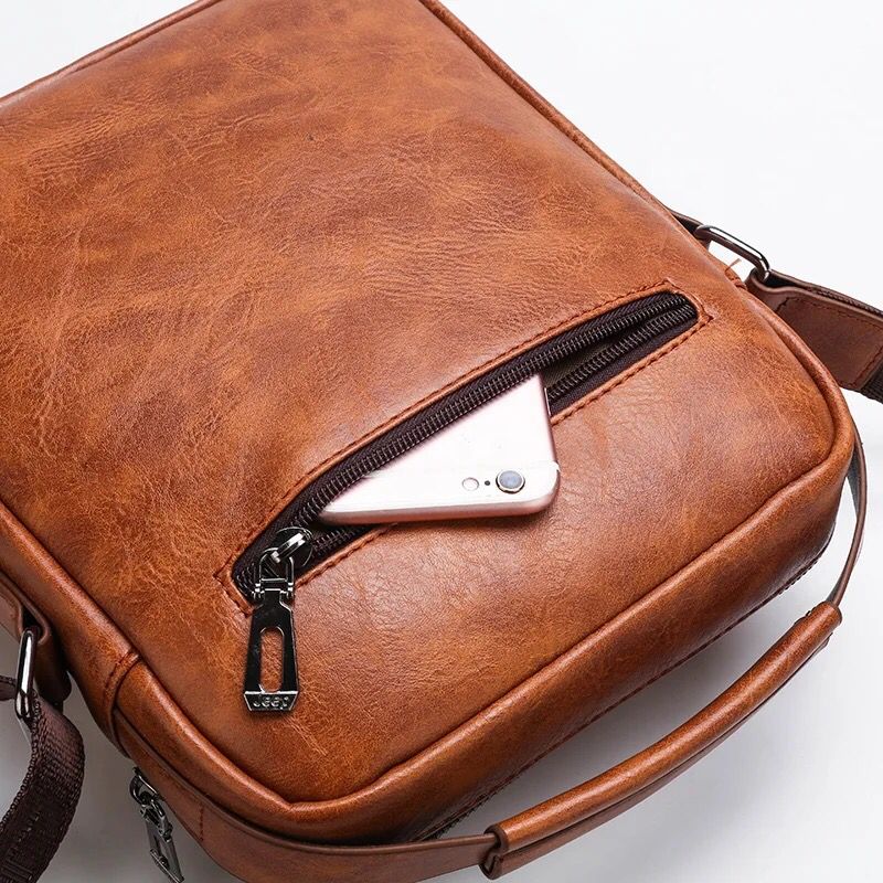 Leather Men`s Fashion Bag Water Proof | Business Suit Bag