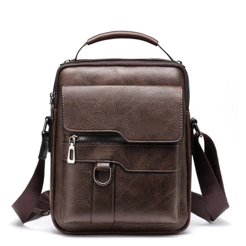 Leather Men`s Fashion Bag Water Proof | Business Suit Bag