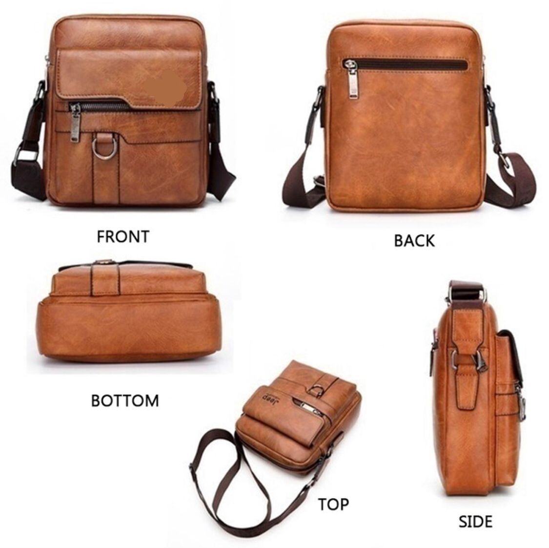 Leather Men`s Fashion Bag Water Proof | Business Suit Bag